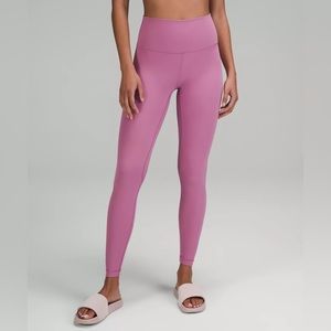 Lululemon align high rise 28” in velvet dust